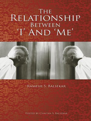 cover image of The Relationship Between 'I' and 'Me'